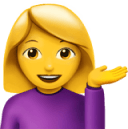 Hvad betyder 💁‍♀️-emojien?