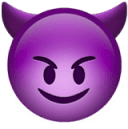 Hvordan bruges 😈-emojien?