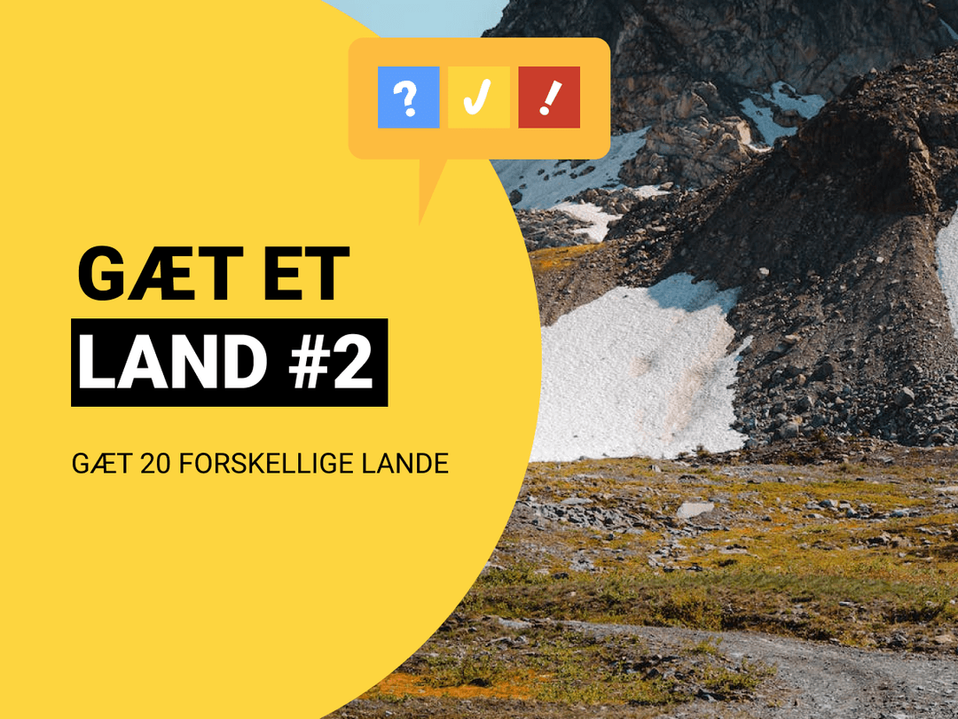 Gæt et Land: Gæt 20 forskellige lande #2