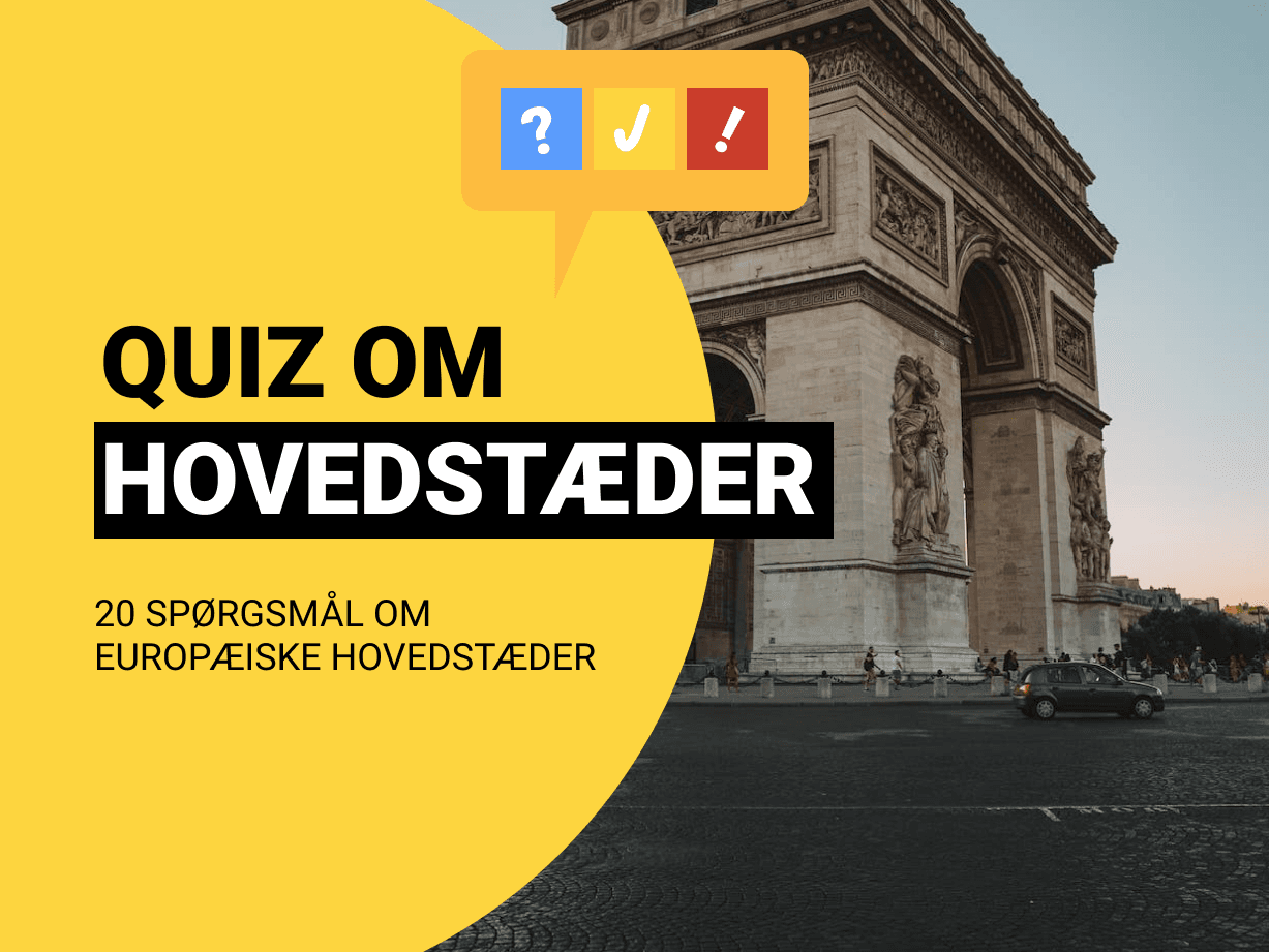 Quiz om 20 Europæiske Hovedstæder