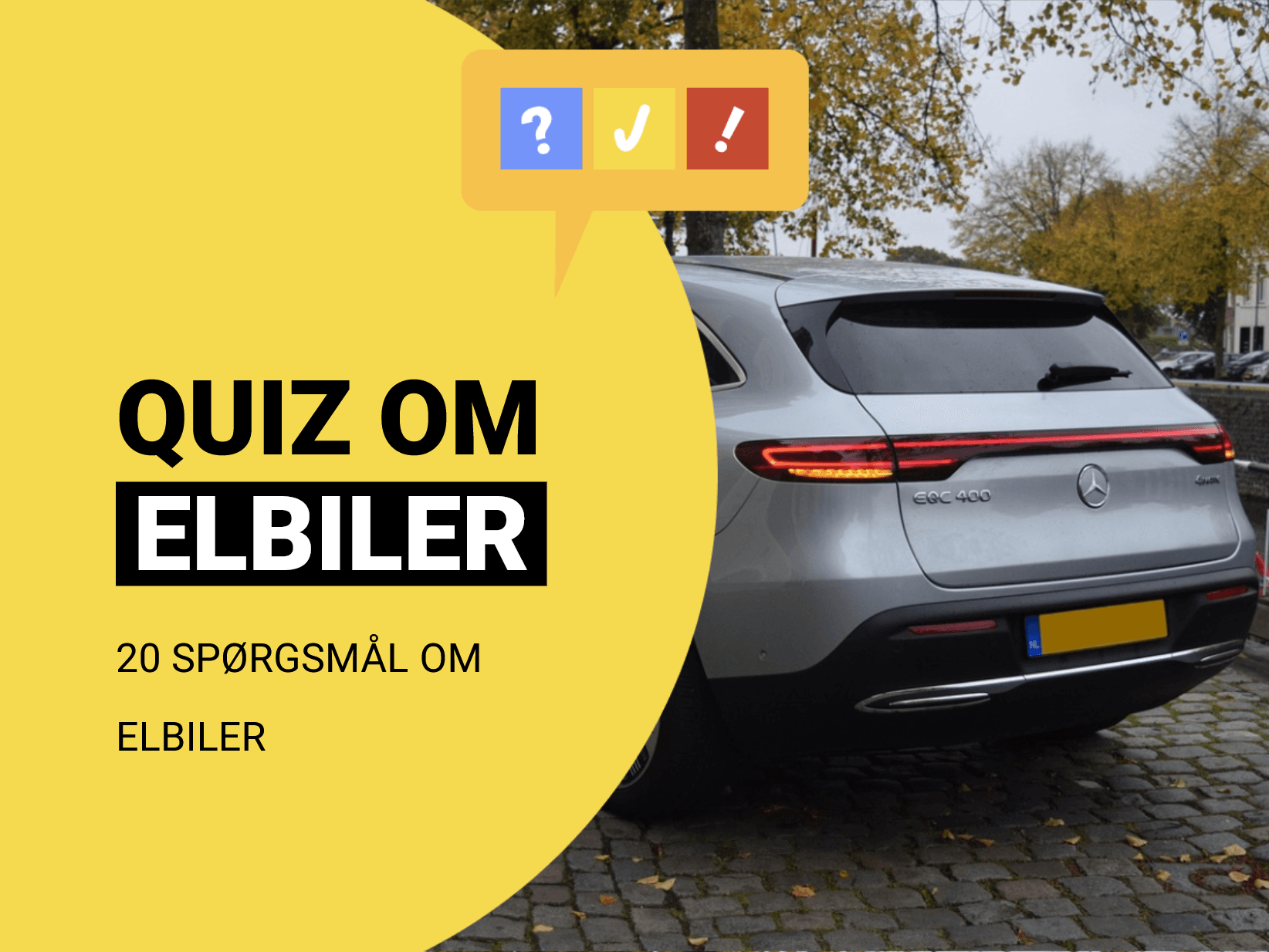 Quiz om Elbiler: Dansk elbils-quiz med 20 spørgsmål og svar