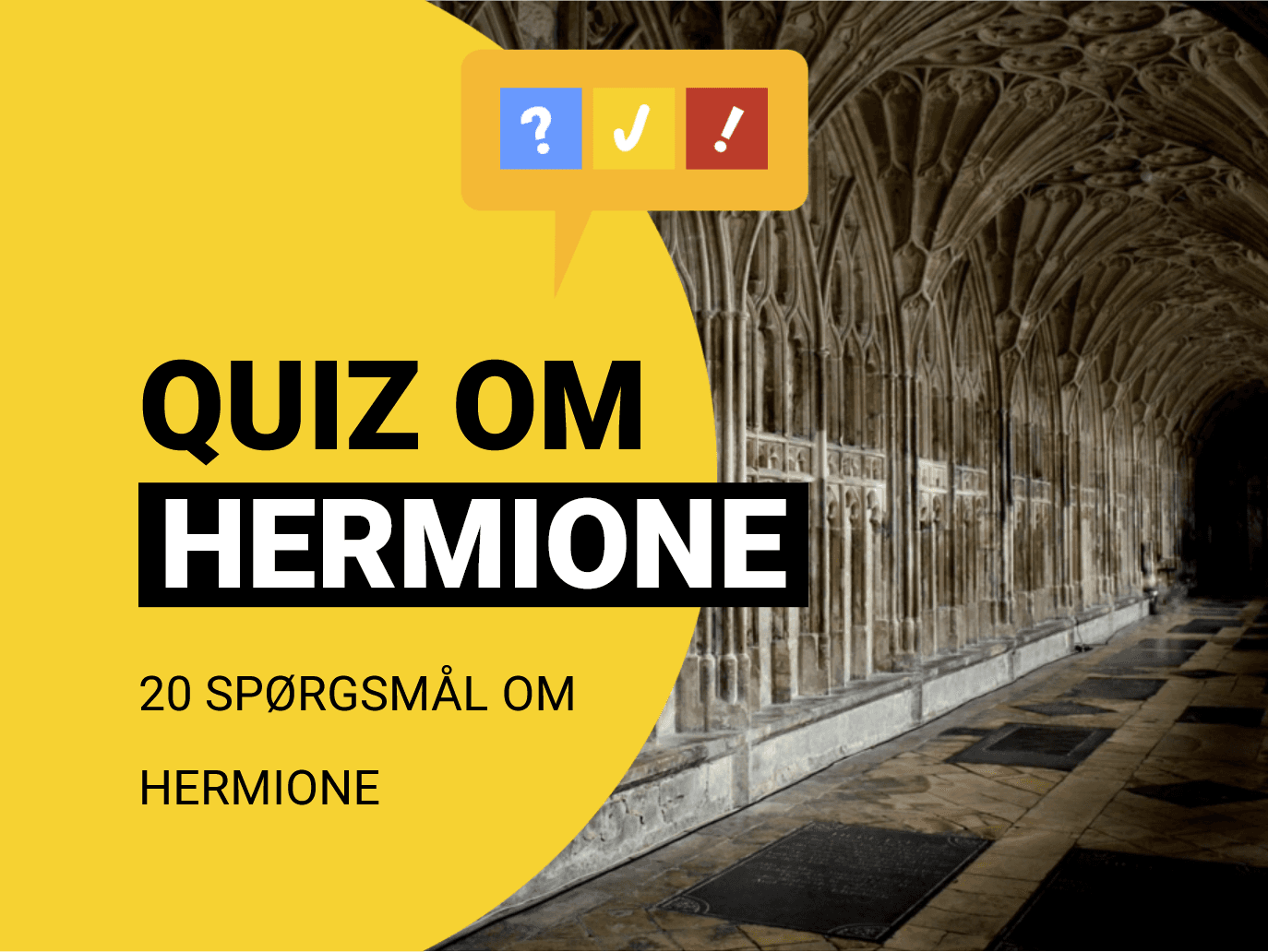 Hermione Granger Quiz: 20 spørgsmål om Hermione fra Harry Potter