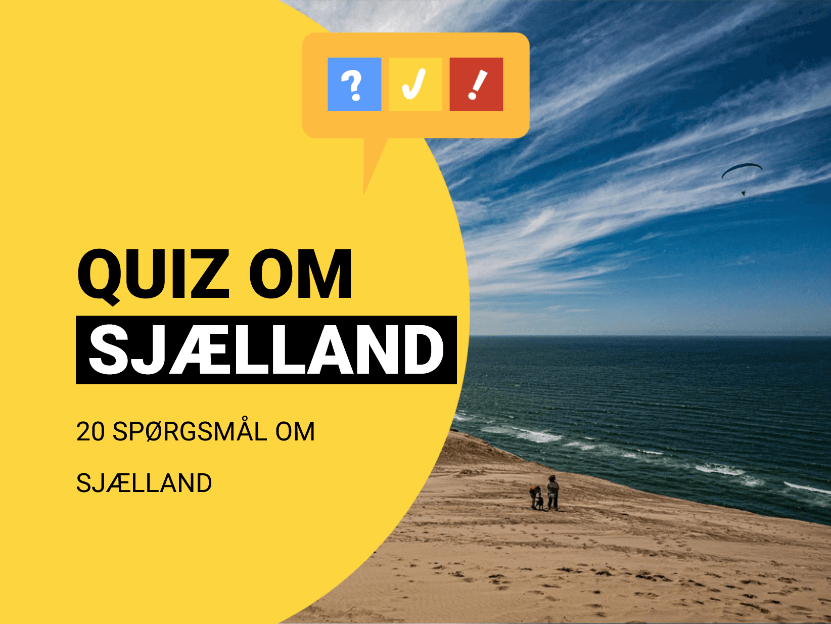 Quiz om Sjælland: 20 svære spørgsmål om Sjælland