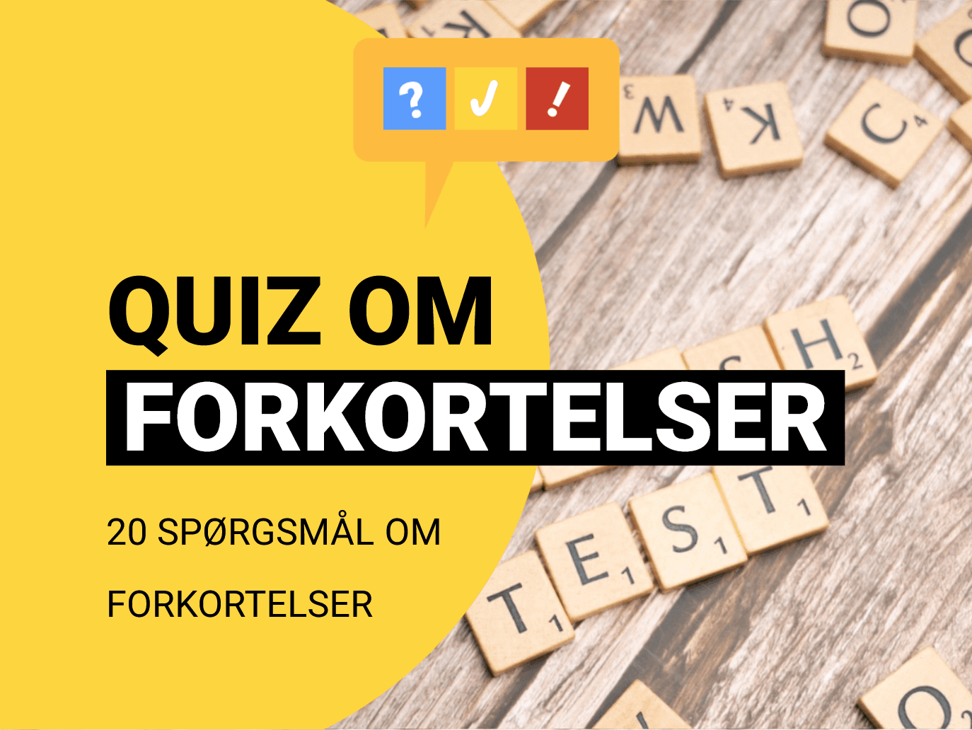 Hvad betyder VIP og 19 andre engelske forkortelser?
