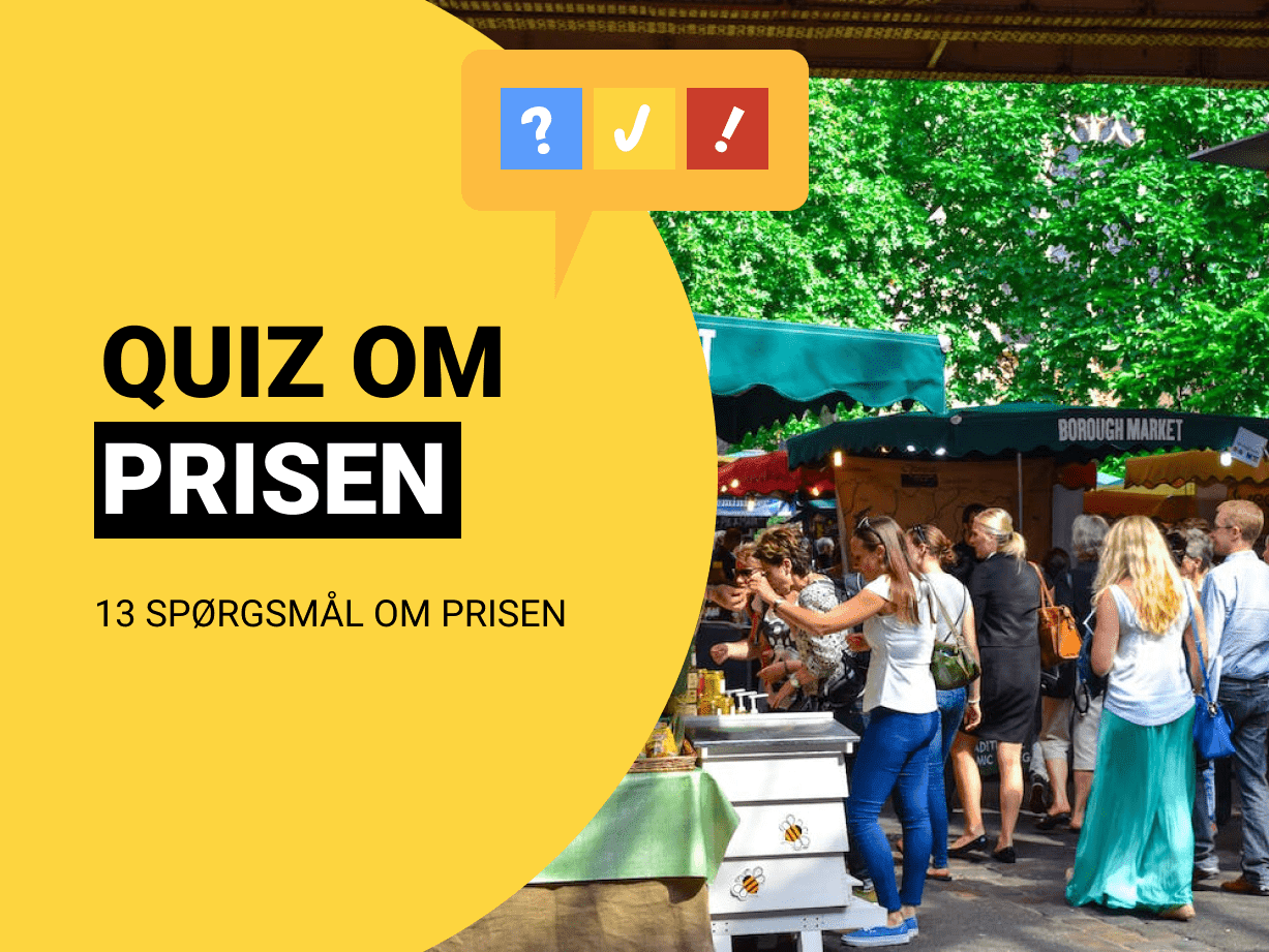 Quiz: Hvad koster den? Gæt prisen på brugte ting