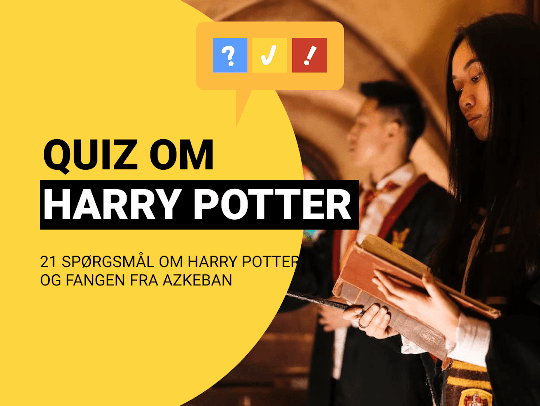 Dansk Harry Potter Quiz: Harry Potter Og Fangen Fra Azkeban
