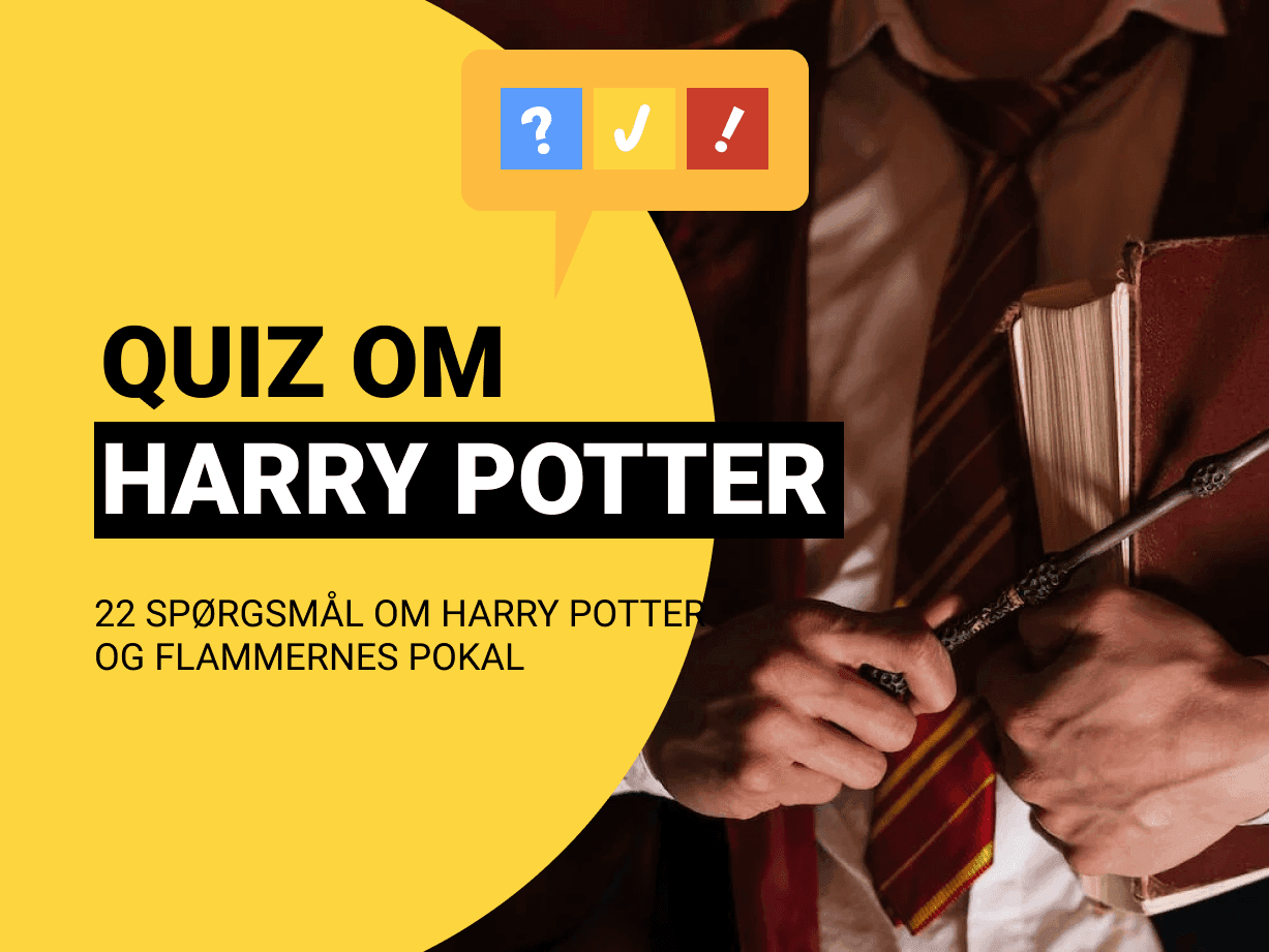 Dansk Harry Potter Quiz: Harry Potter Og Flammernes Pokal