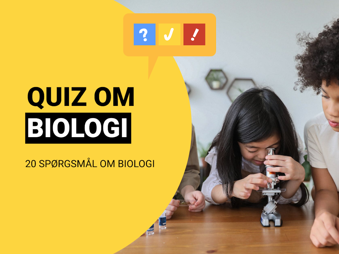 Dansk Biologi Quiz: 20 spørgsmål og svar om biologi