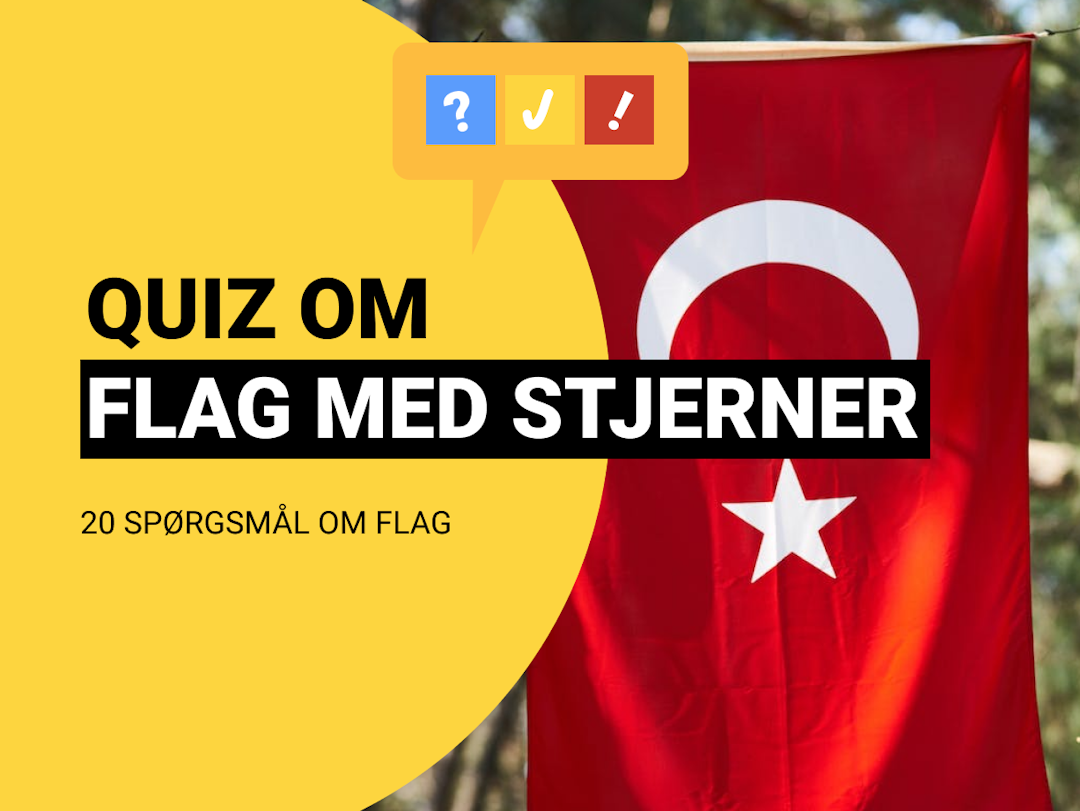 Quiz om Flag: Gæt 22 flag med stjerner i flagquiz