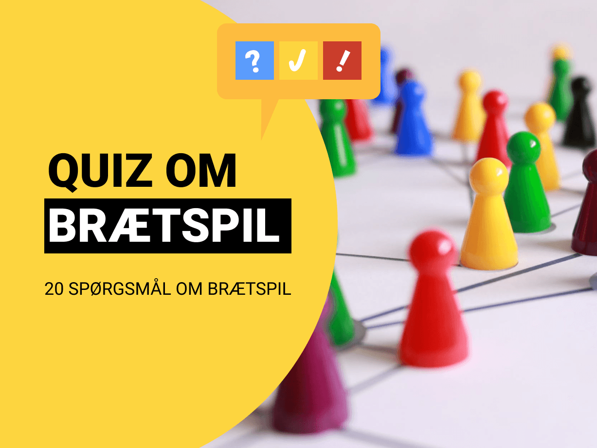 Quiz Om Brætspil: 20 spørgsmål til at teste din viden om brætspil