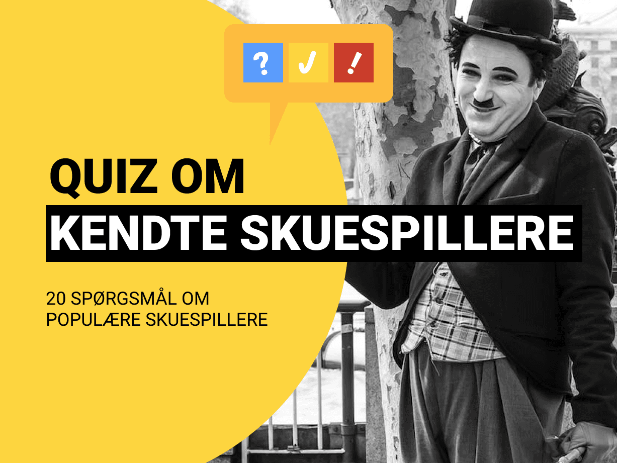 Quiz Om Kendte Skuespillere: 20 spørgsmål om film og skuespillere