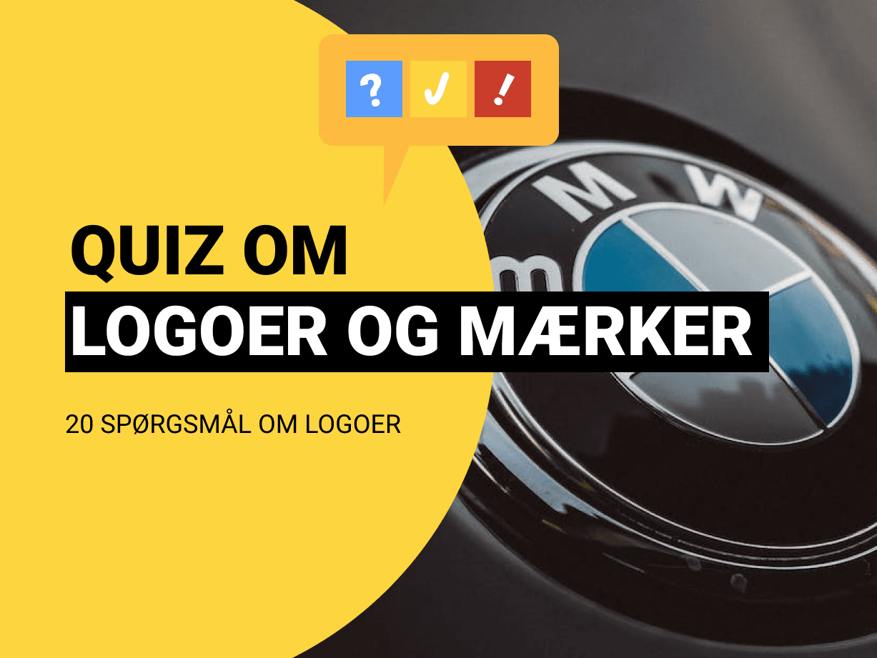 Logo Quiz: Genkender du disse 20 logoer og mærker?
