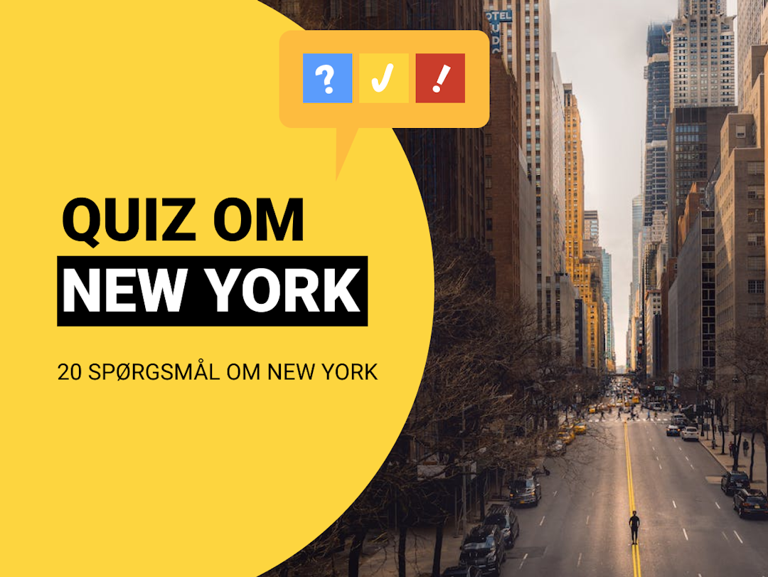 Quiz om New York City: 20 spørgsmål og svar om New York