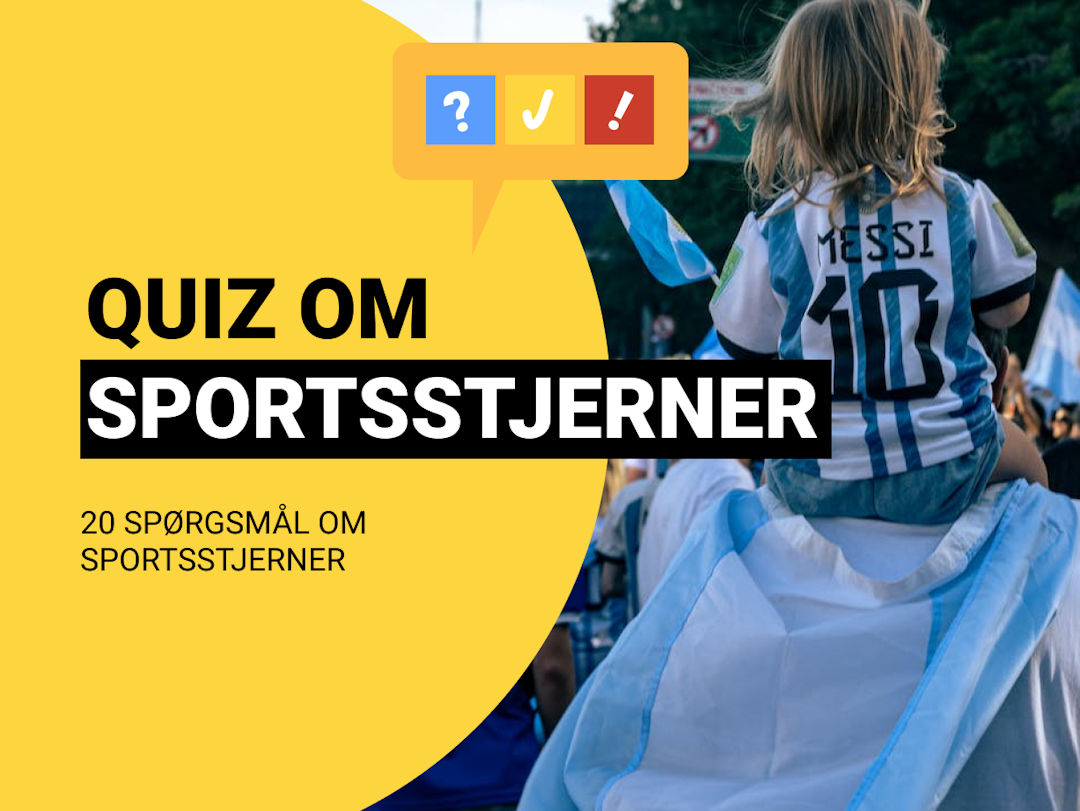 Quiz Om Sportsstjerner: Spørgsmål om verdens sportsstjerner