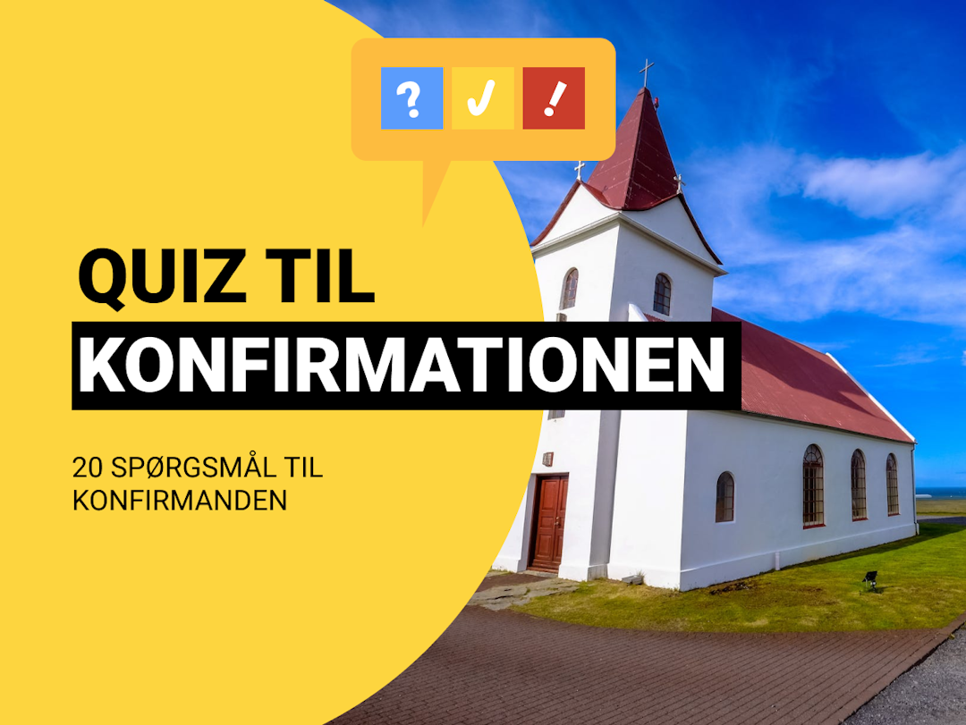 Konfirmation-quiz: Underholdning til konfirmation med sjov quiz