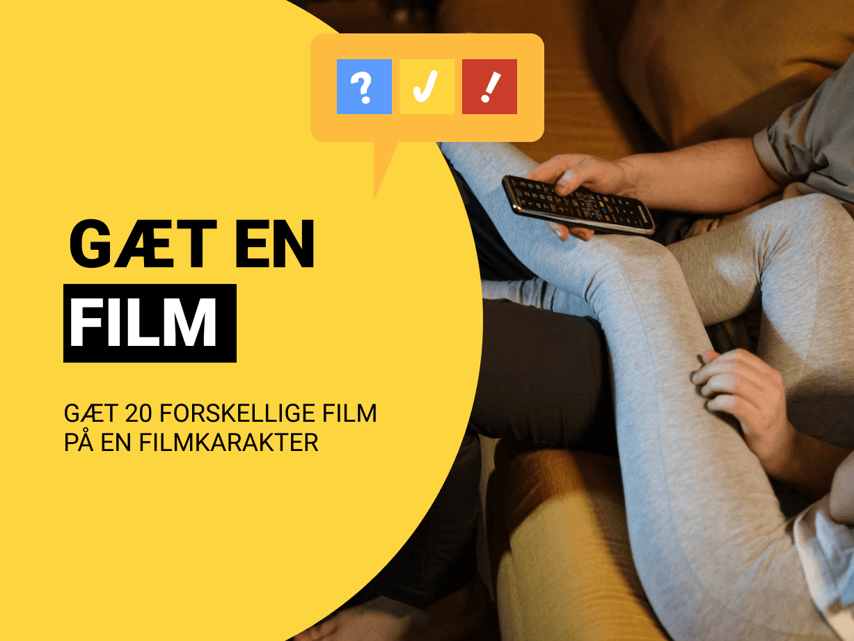 Gæt en Film ud fra navnet på en af karaktererne