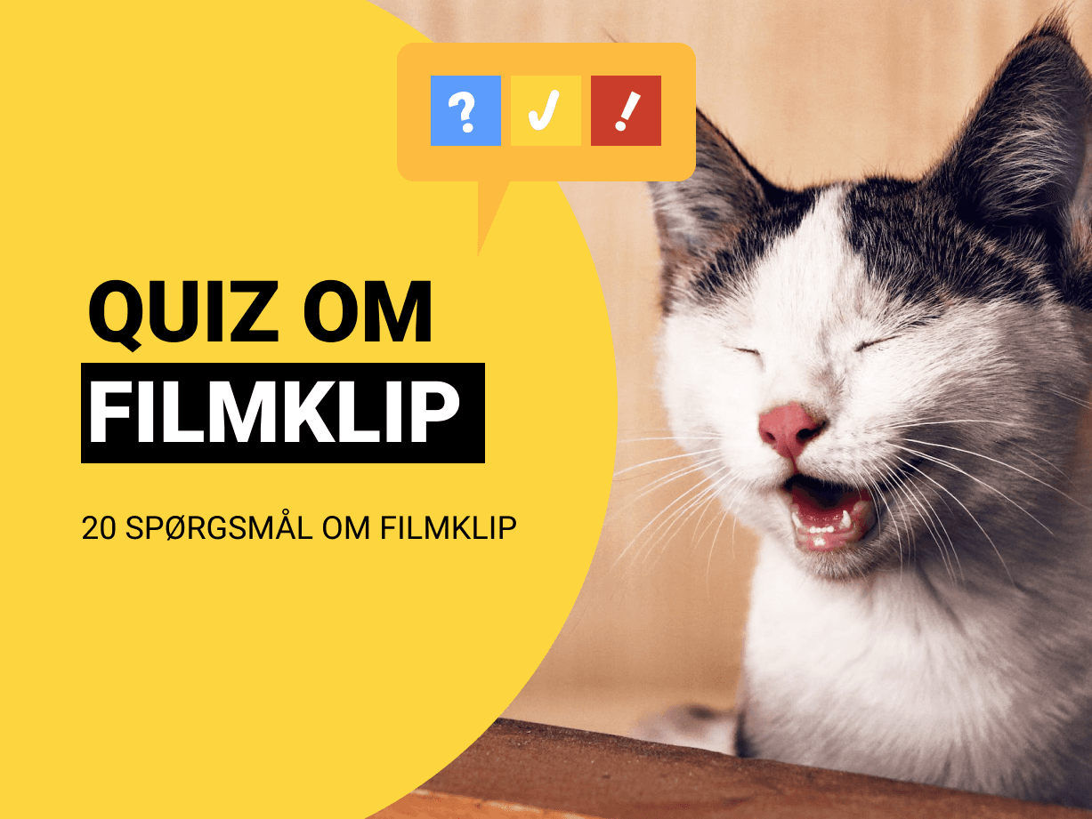 Sjov Film-Quiz: Hvilken film er klippet fra?