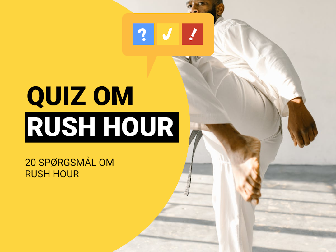 Rush Hour Quiz: Dansk quiz om Rush Hour filmene