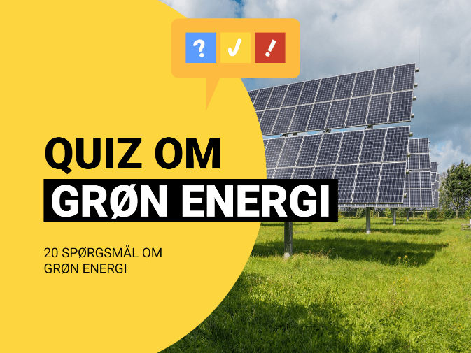 Quiz om Grøn Energi: Energi-quiz med 20 spørgsmål og svar