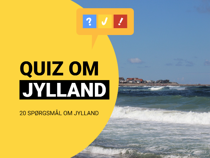 Quiz om Jylland: Jyde-quizzen med 20 spørgsmål og svar