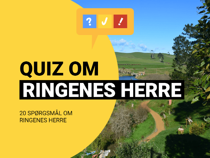 Quiz om Ringenes Herre filmene med 20 spørgsmål og svar