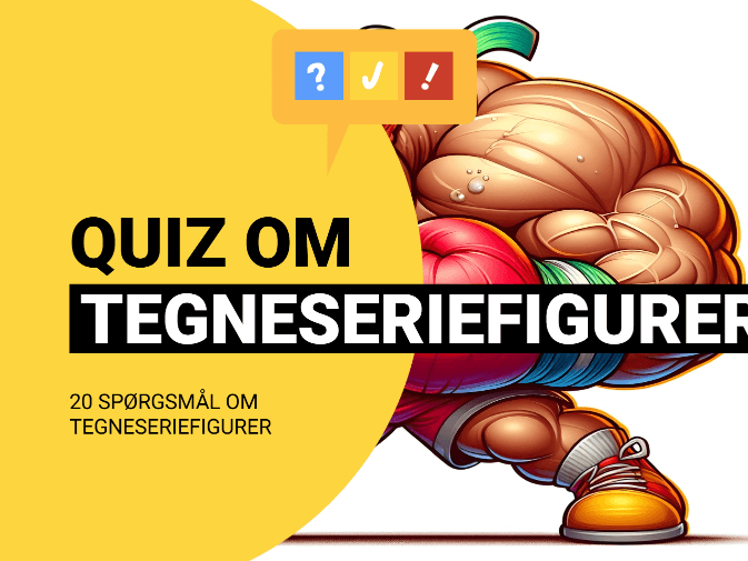 Gæt en Tegneseriefigur – Kan du gætte 20 ikoniske tegneseriefigurer?