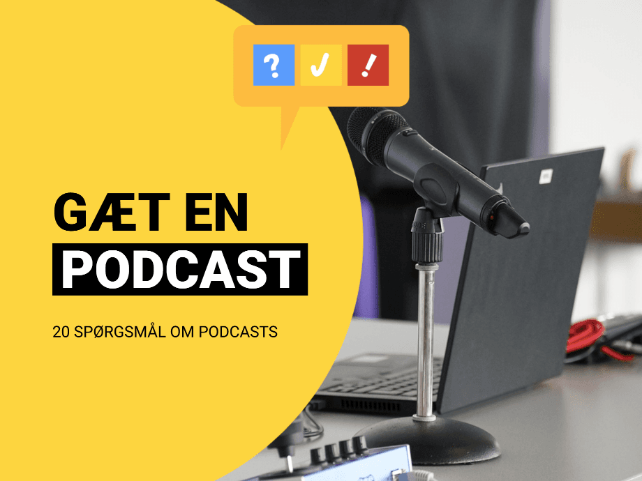 Gæt en Podcast: Kan du gætte disse 10 populære podcasts?