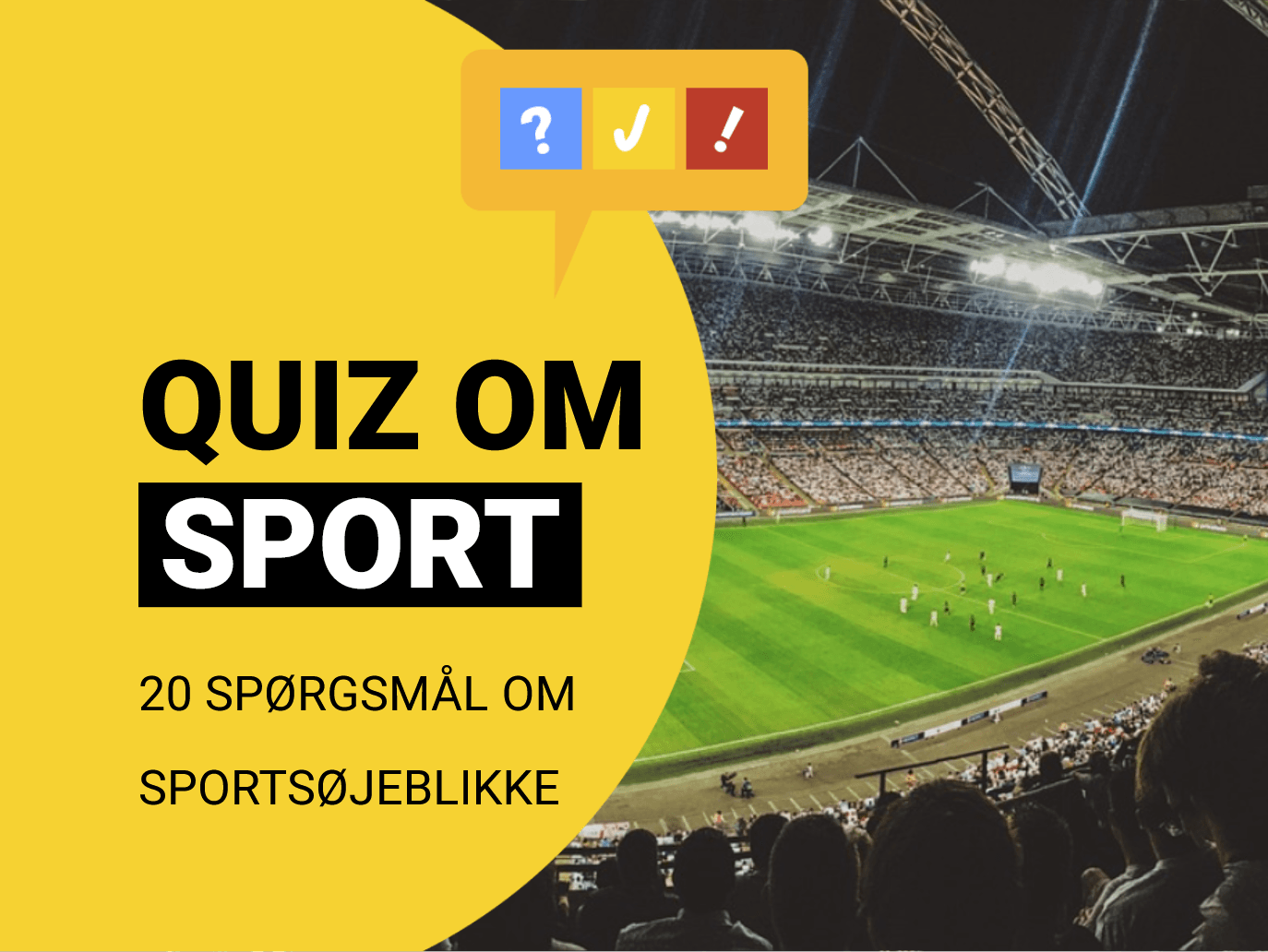 Quiz om 20 af de allermest ikoniske sportsøjeblikke