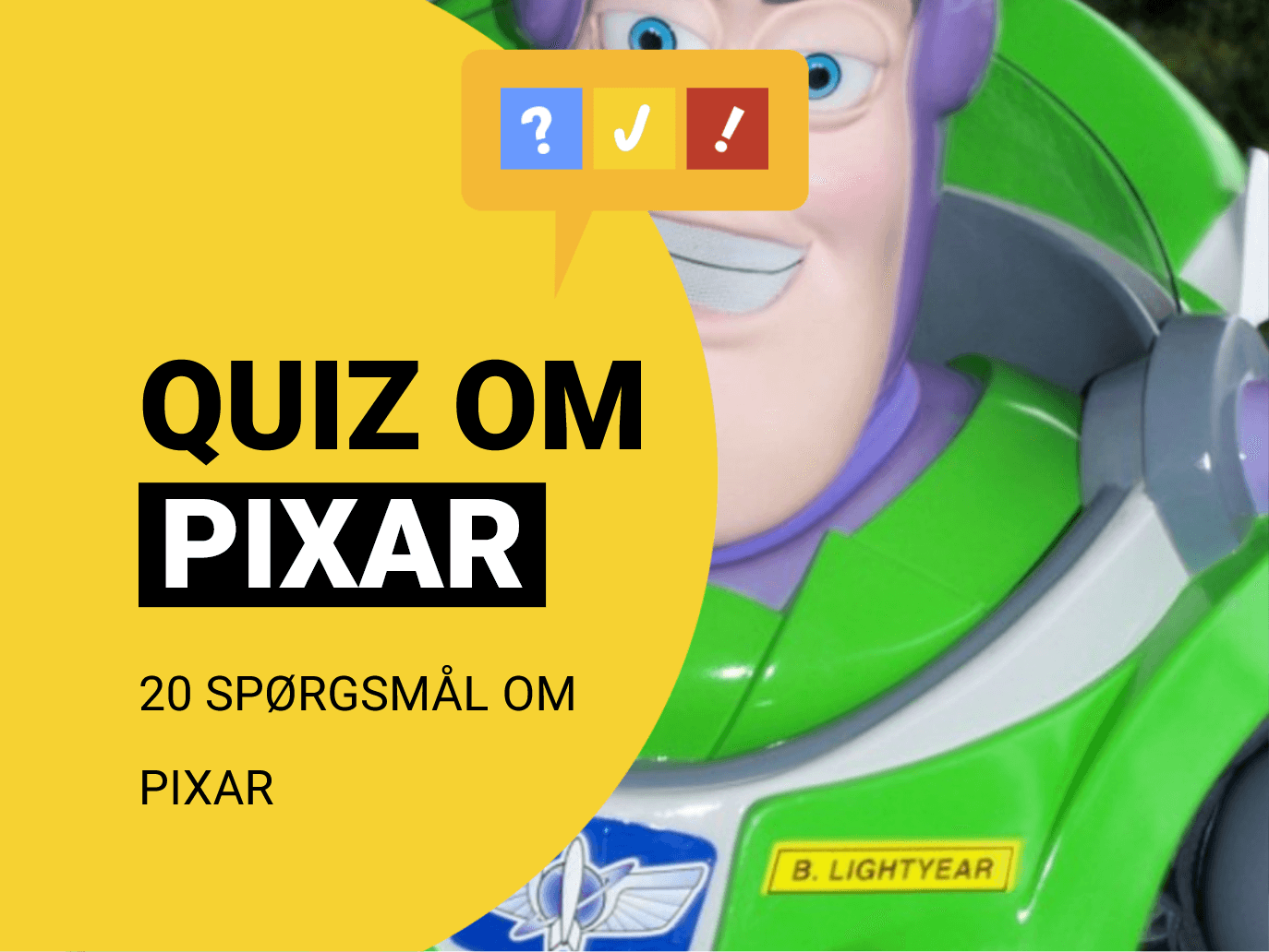 Stor dansk quiz om Pixar: 15 spørgsmål og svar om filmene fra Pixar